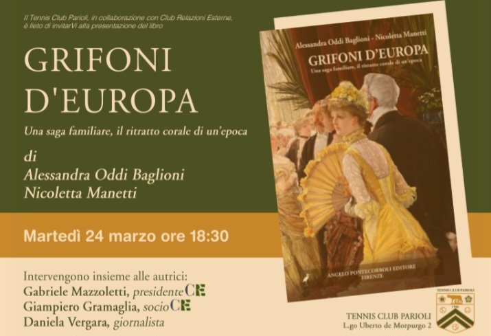 Grifoni d'Europa. Una saga familiare, il ritratto corale di un'epoca