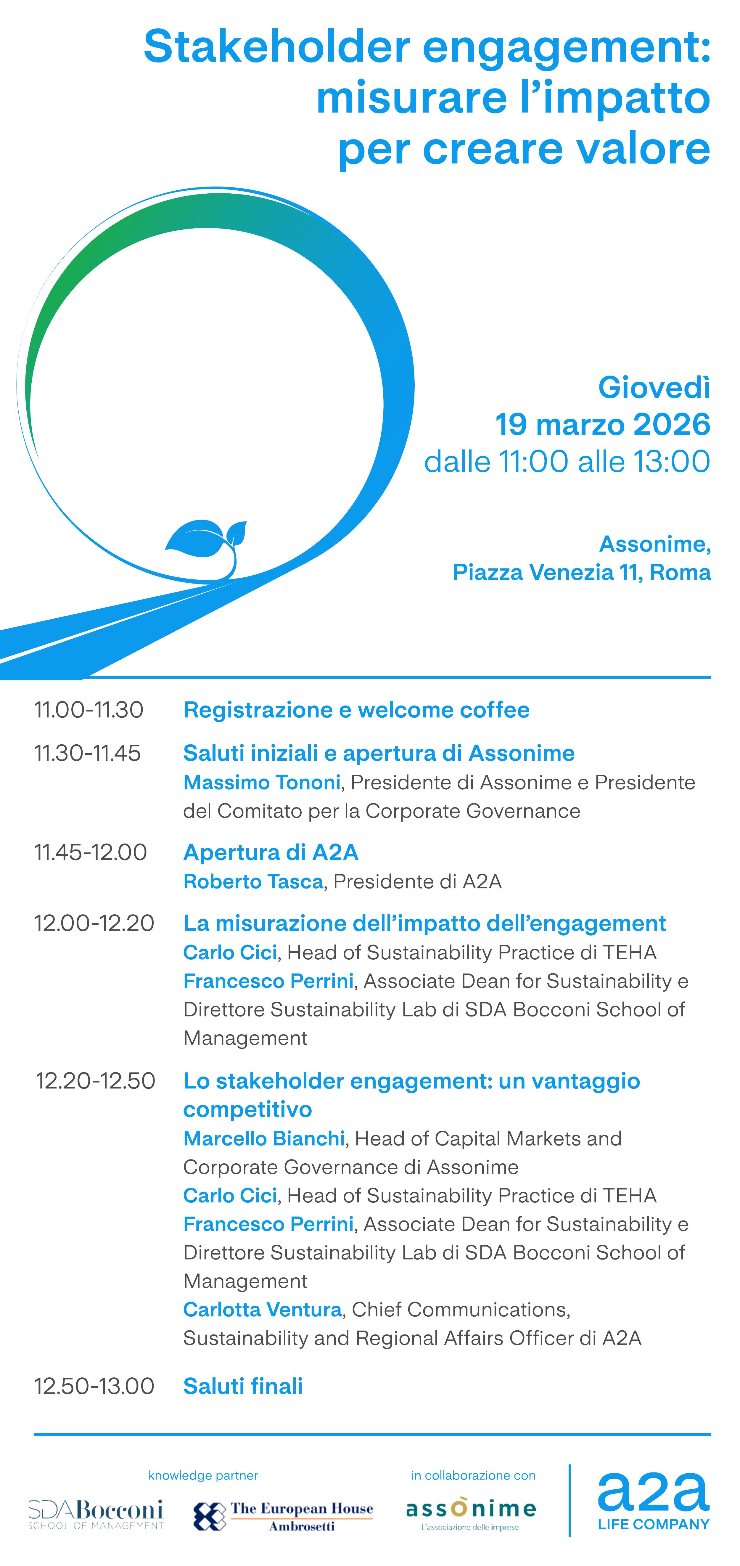 Stakeholder engagement: misurare l&rsquo;impatto per creare valore