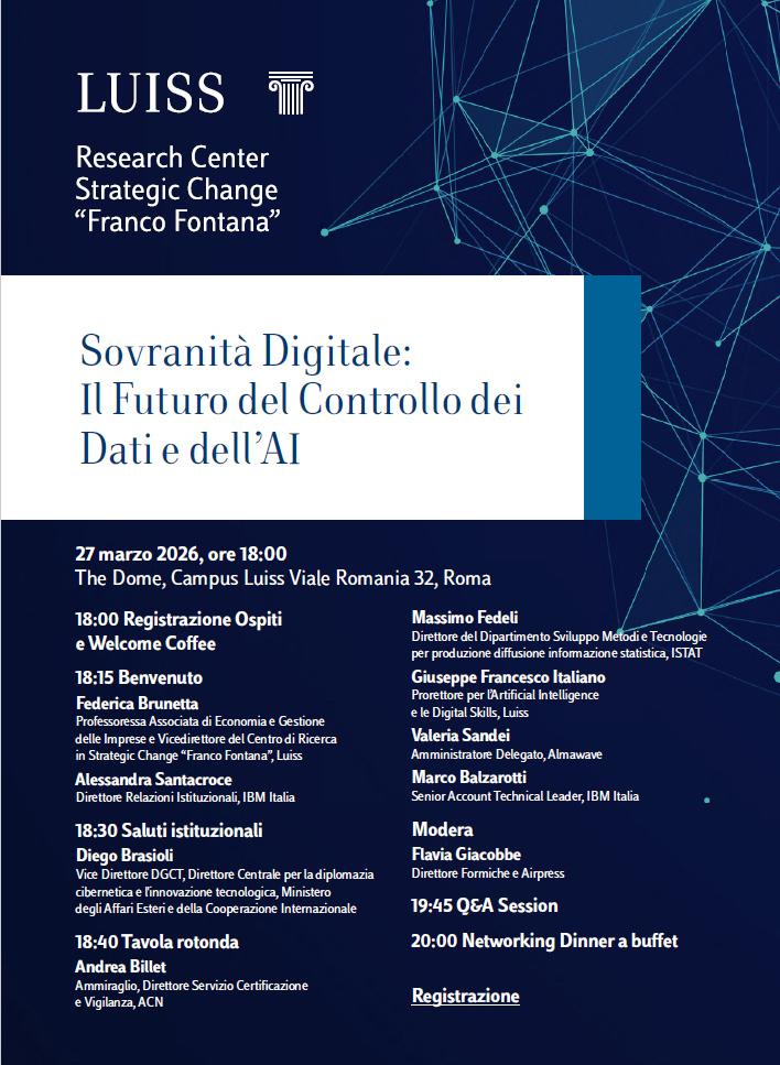 Sovranità digitale: il futuro del controllo dei dati e dell’AI