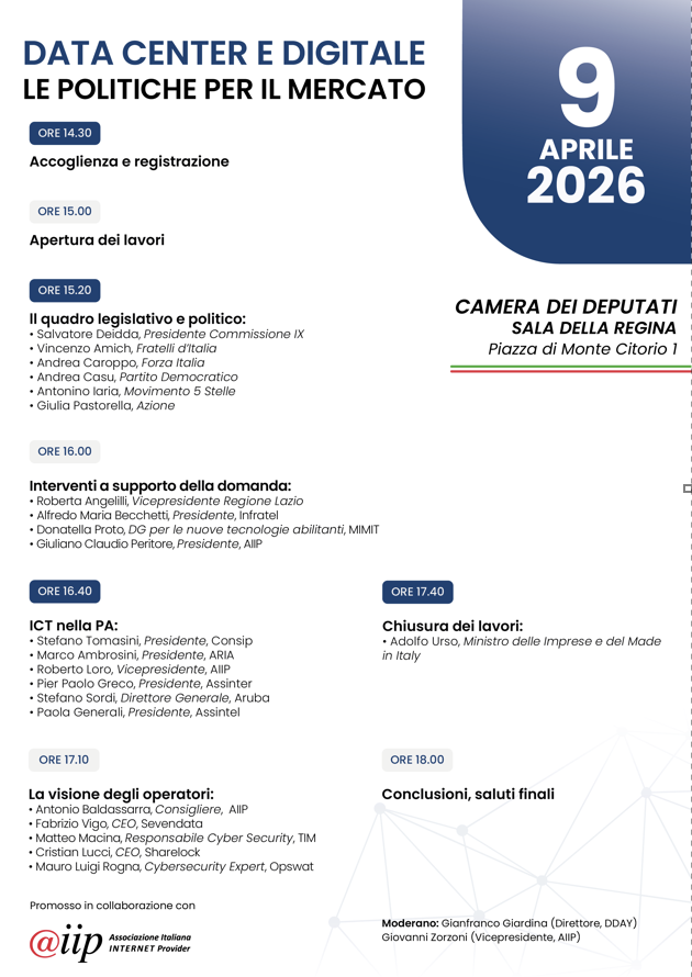 Data center e digitale: le politiche per il mercato