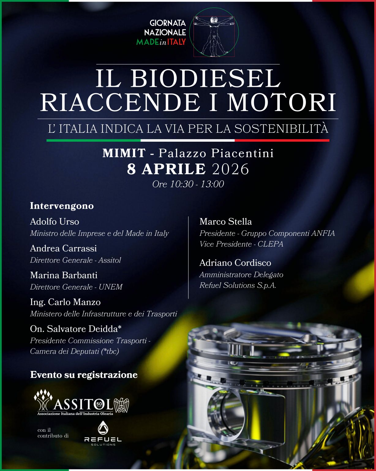 Il biodiesel riaccende i motori