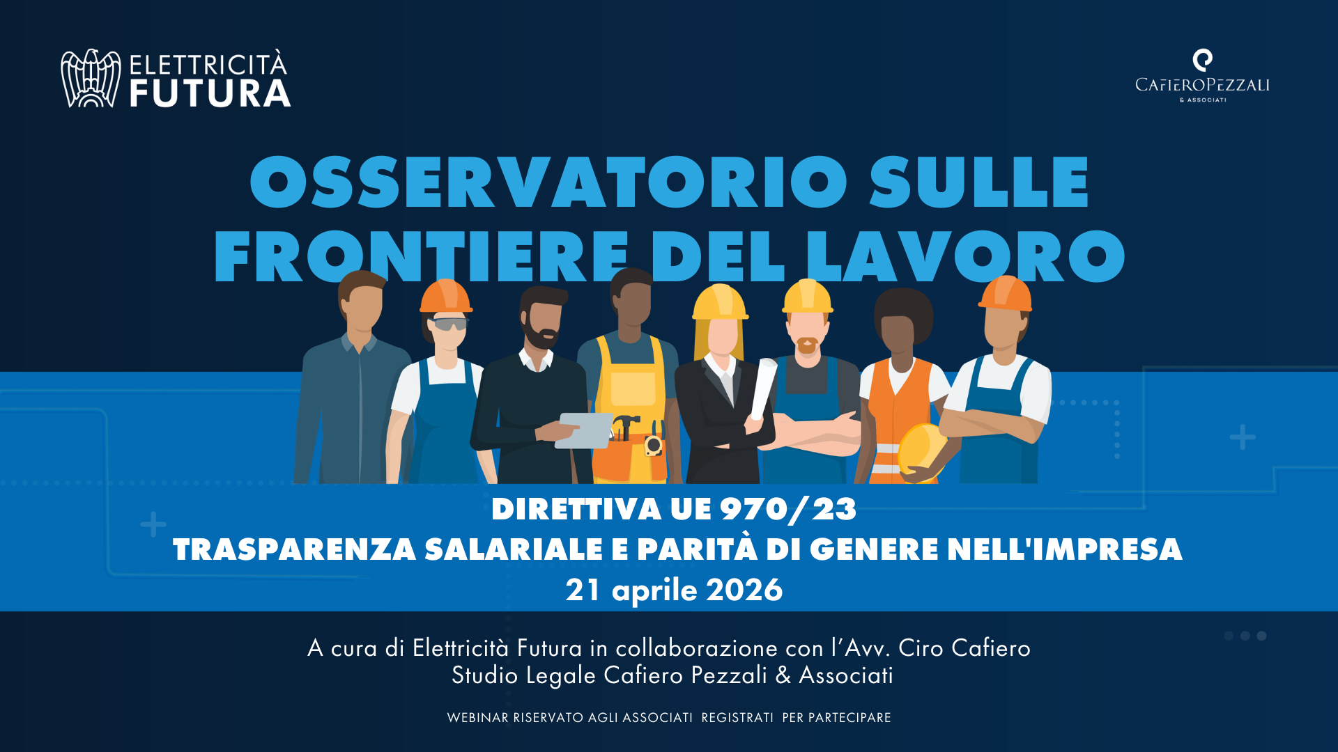 Osservatorio sulle frontiere del lavoro | direttiva ue 970/23 - trasparenza salariale e parità di genere nell'impresa