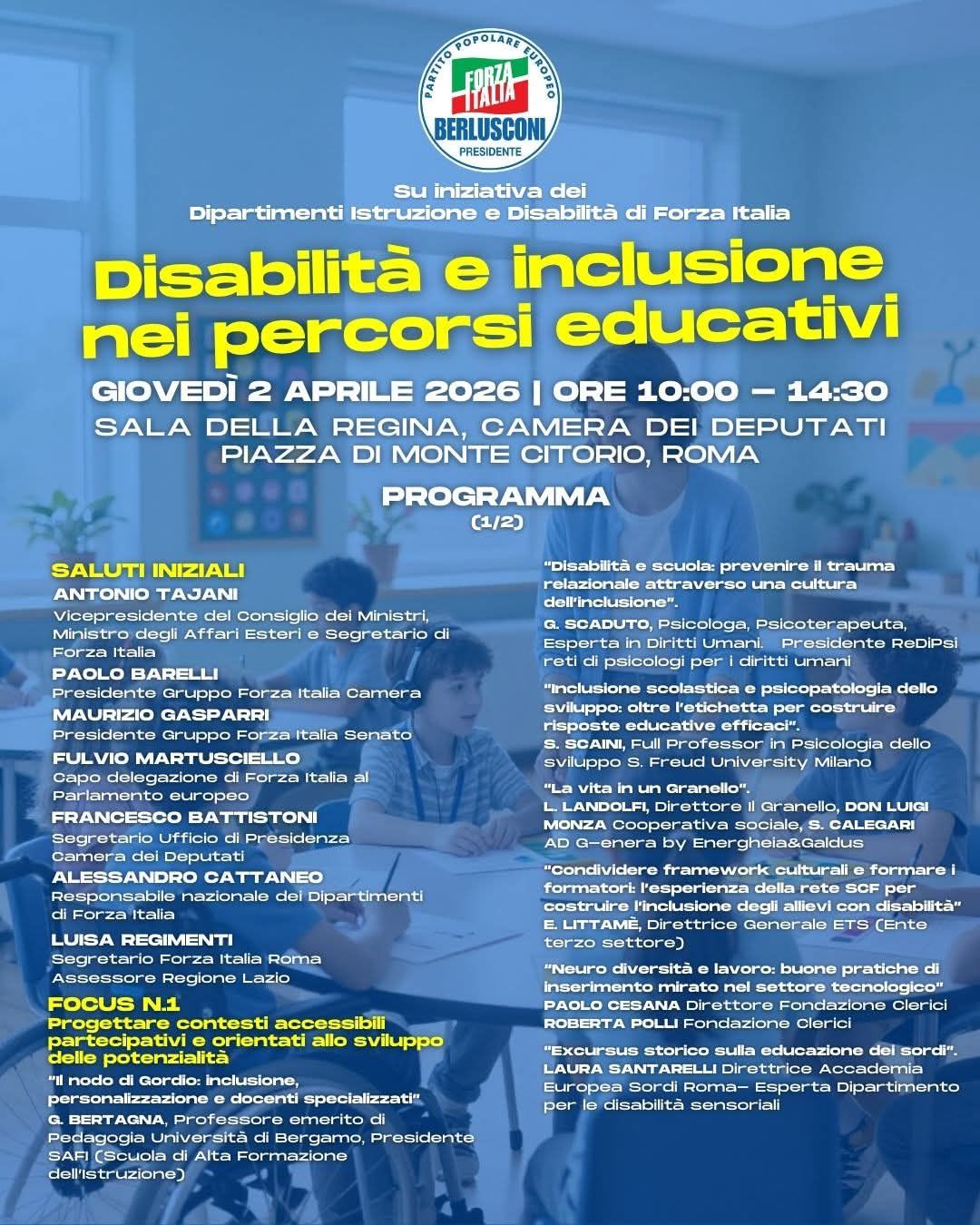Disabilità e inclusione nei percorsi educativi