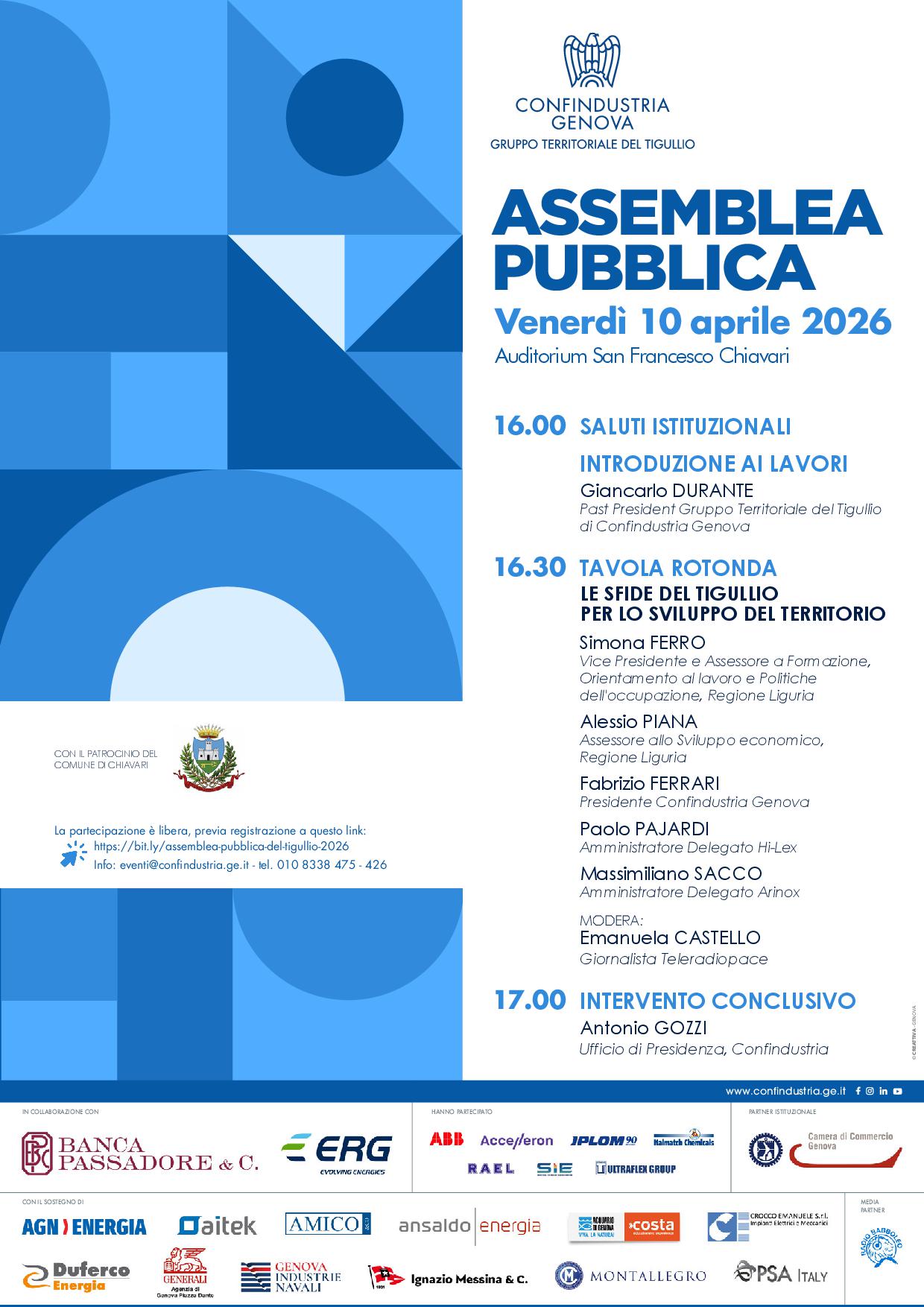 Assemblea pubblica Confindustria Genova