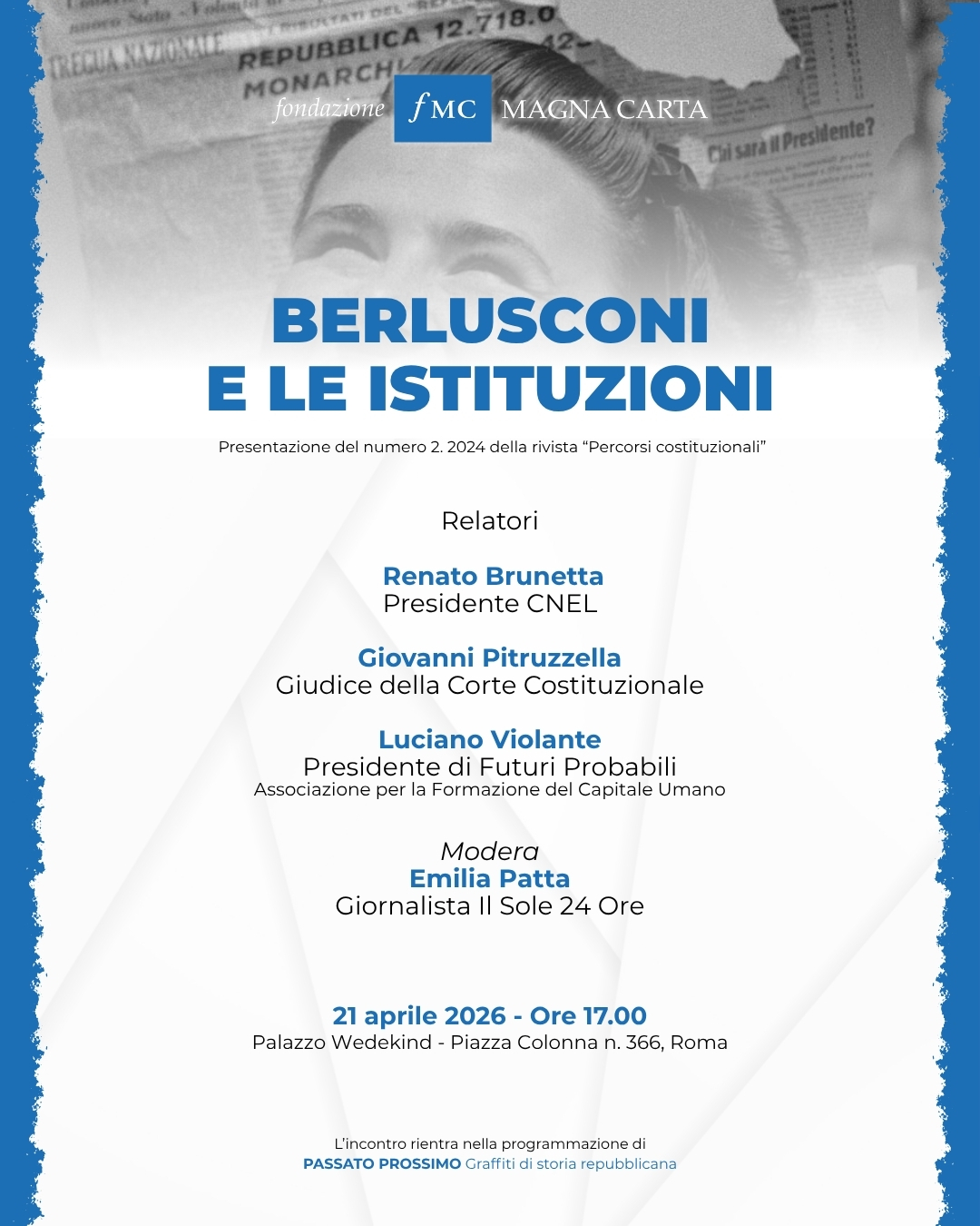 Berlusconi e le istituzioni