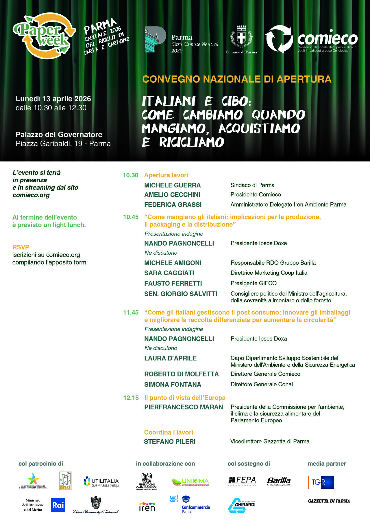 Italiani e cibo: come cambiamo quando mangiamo, acquistiamo e ricicliamo