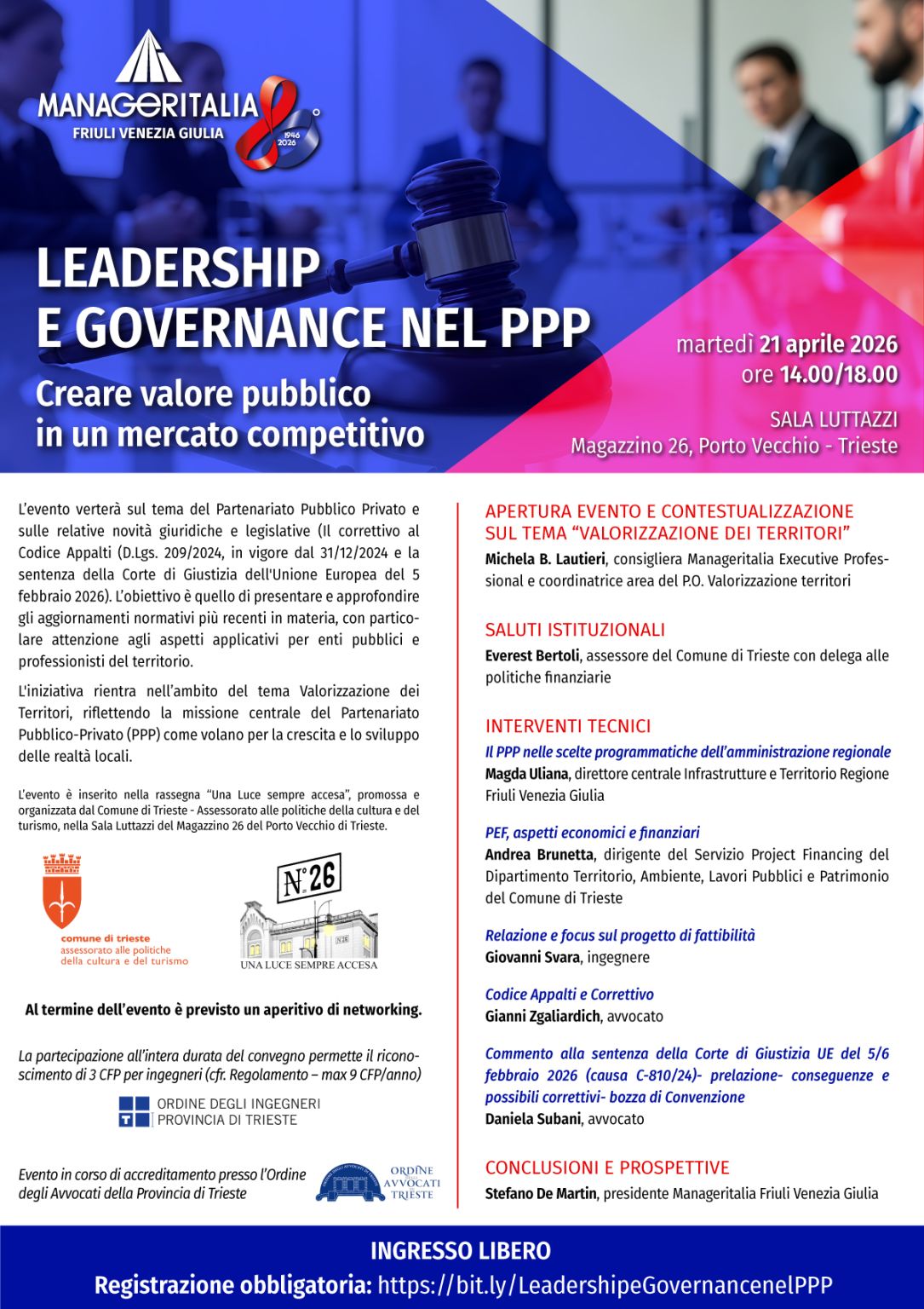 Leadership e governance nel PPP