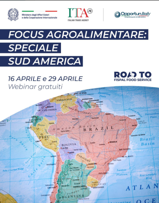 Focus agroalimentare: speciale sud America