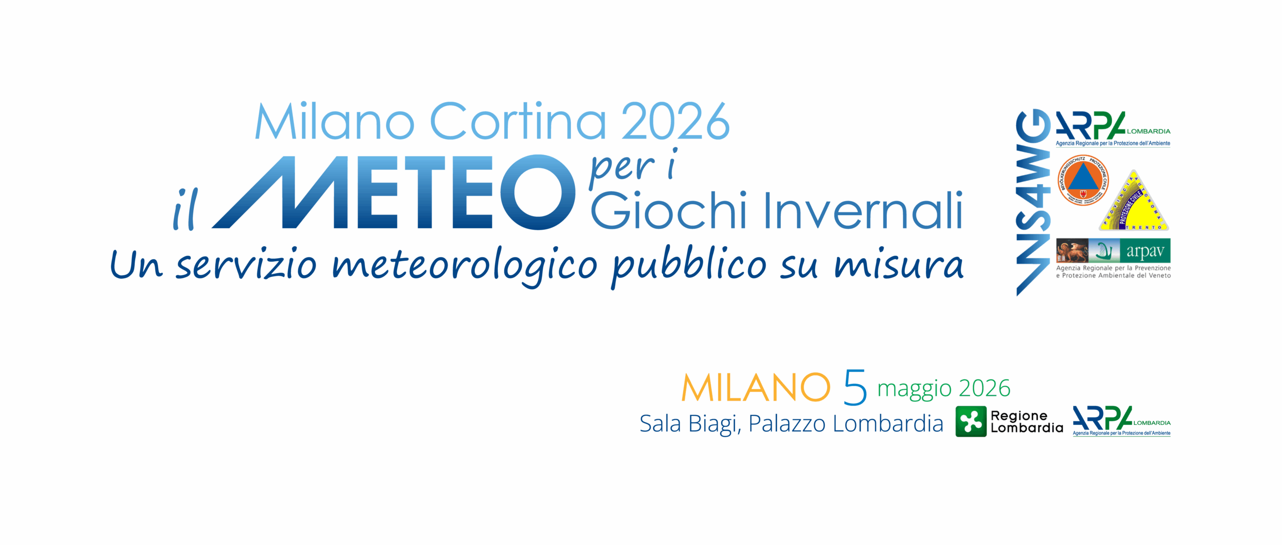 Il Meteo per i giochi invernali. Un servizio meteorologico pubblico su misura