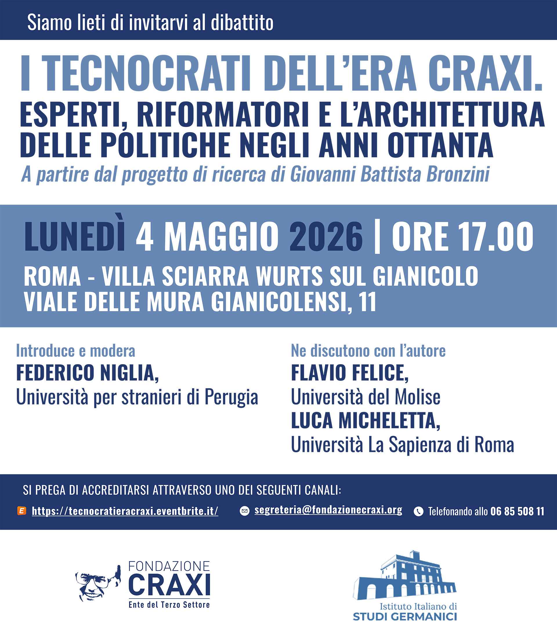 I tecnocrati dell’era Craxi: esperti, riformatori e l'architettura delle politiche negli anni ottanta