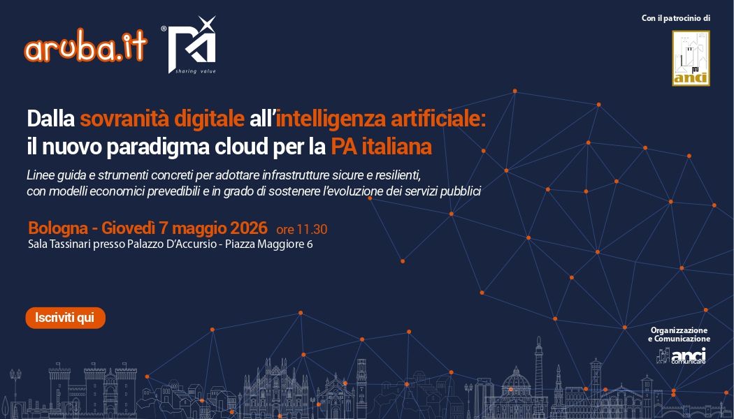 Dalla sovranità digitale all’intelligenza artificiale: il nuovo paradigma cloud per la PA italiana