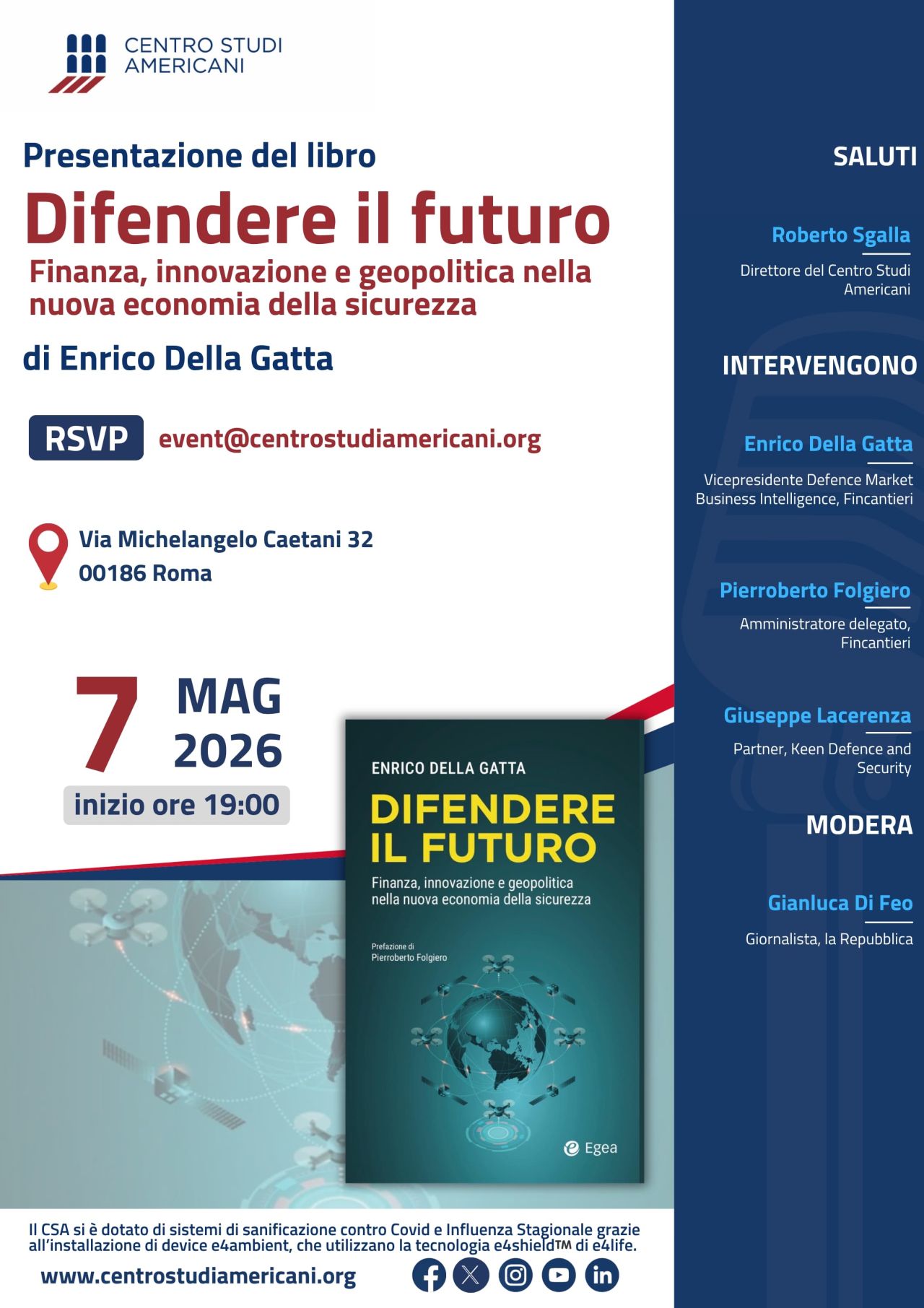 Presentazione del libro: "Difendere il futuro"