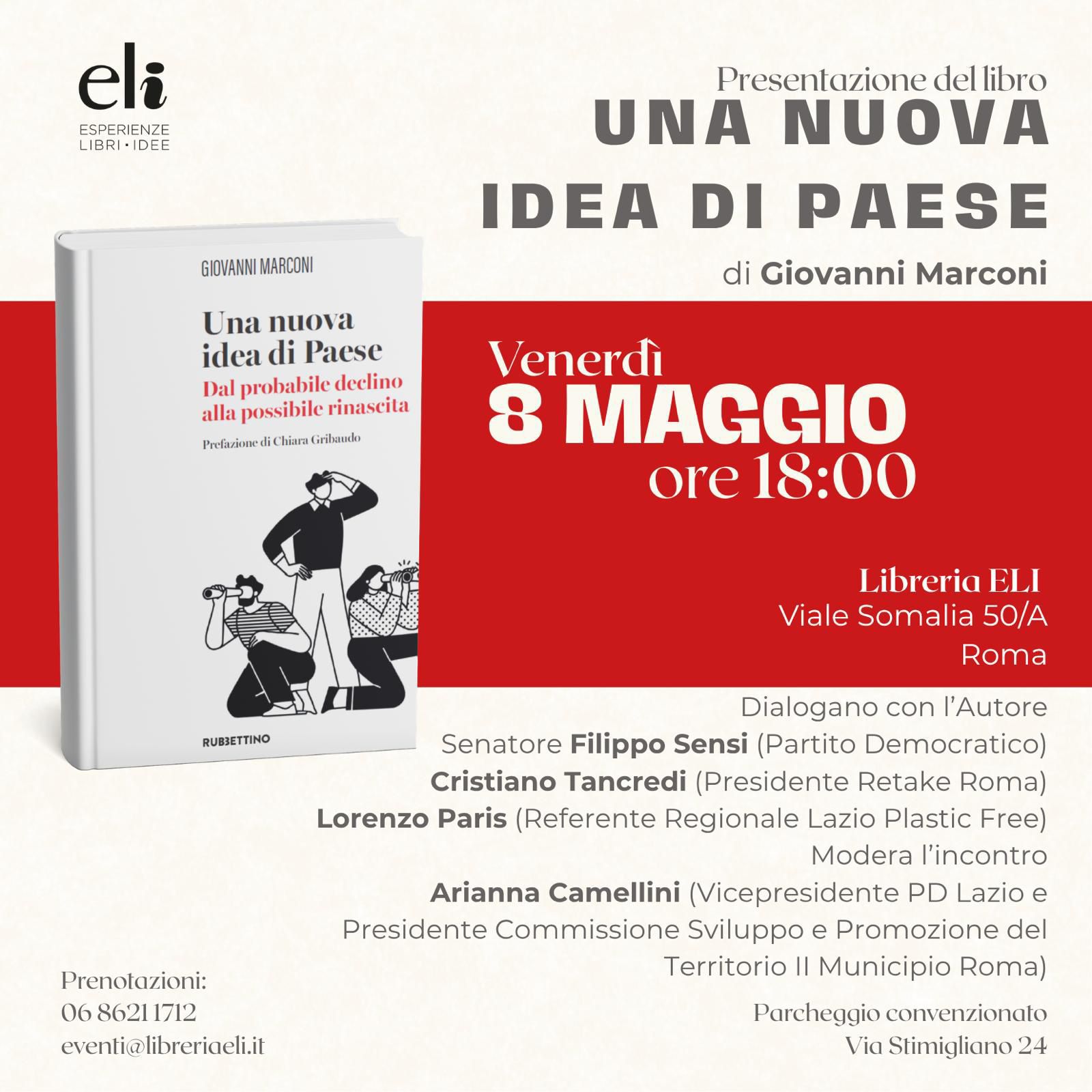 Presentazione del libro: "Una nuova idea di Paese"