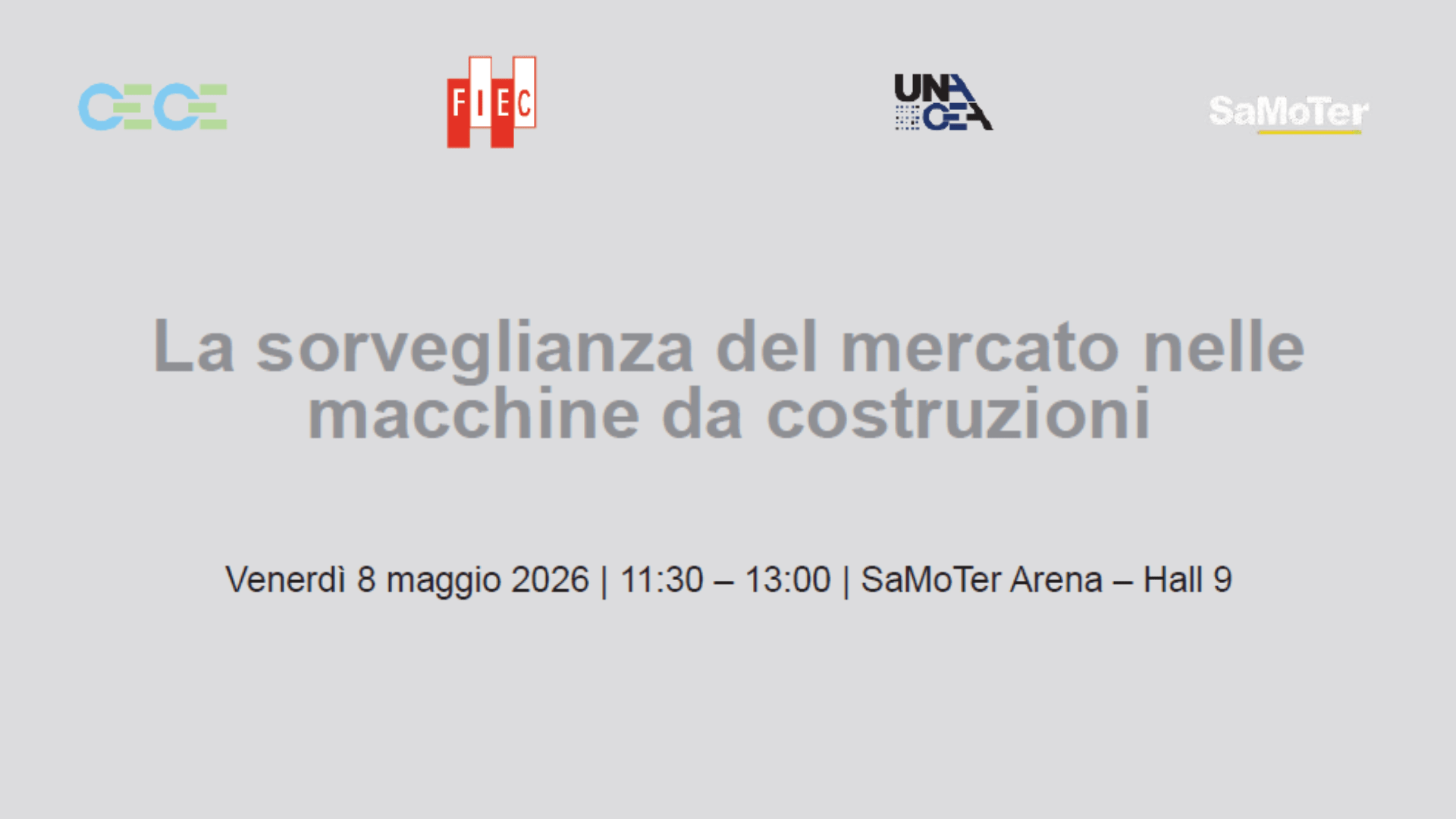 La sorveglianza del mercato nelle macchine da costruzioni