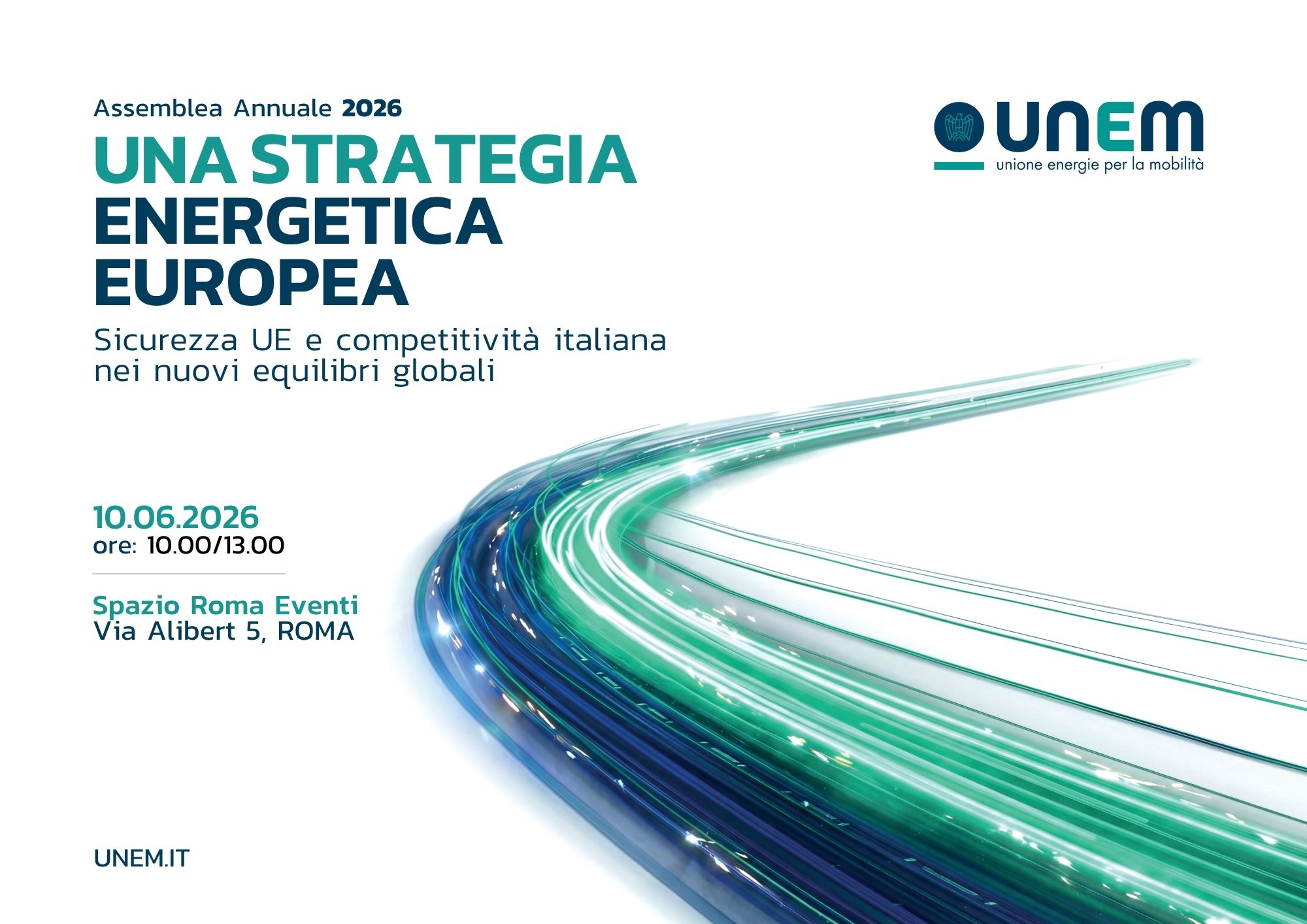 Assemblea annuale UNEM - Una strategia energetica Europea