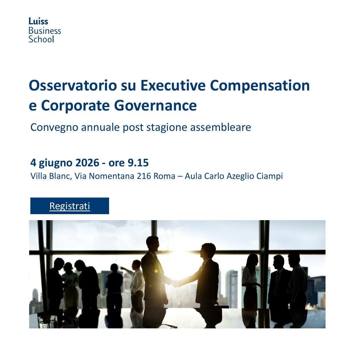 Osservatorio su Executive Compensation e Corporate Governance
