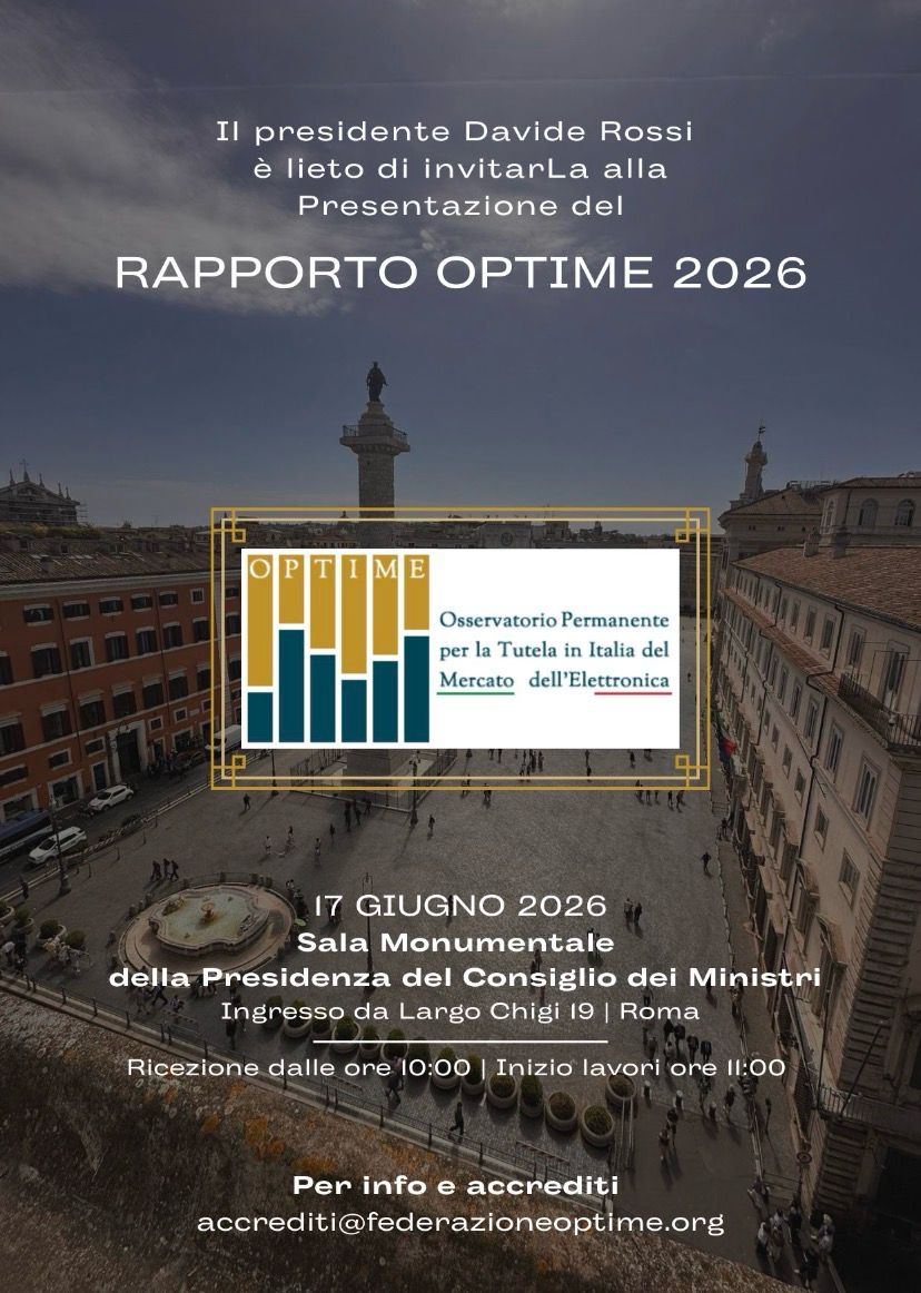 Presentazione del rapporto Optime 2026