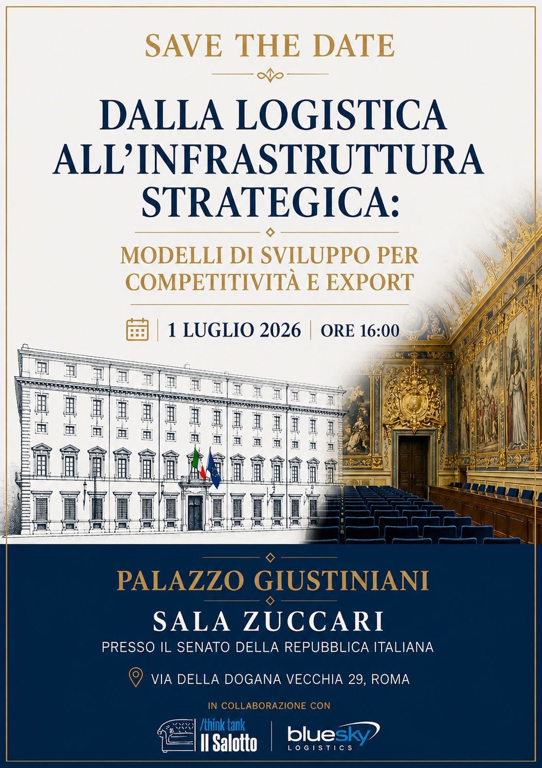 Dalla logistica all’infrastruttura strategica: modelli di sviluppo per competitività e export