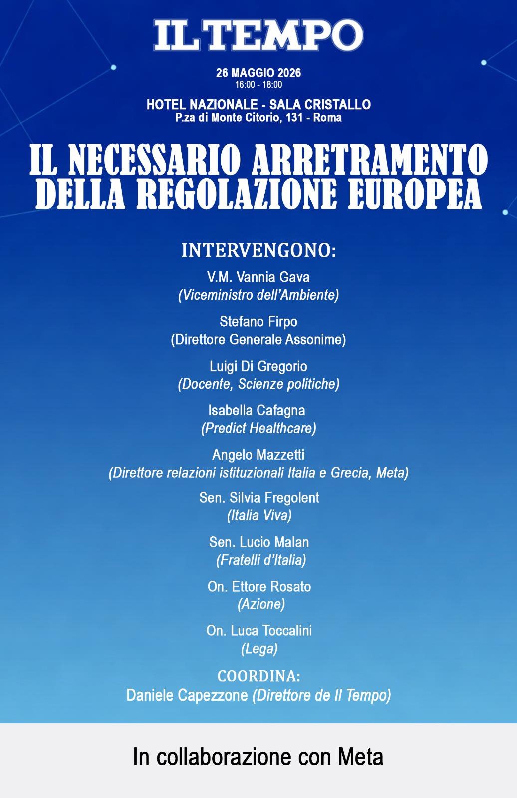 Il necessario arretramento della regolazione europea