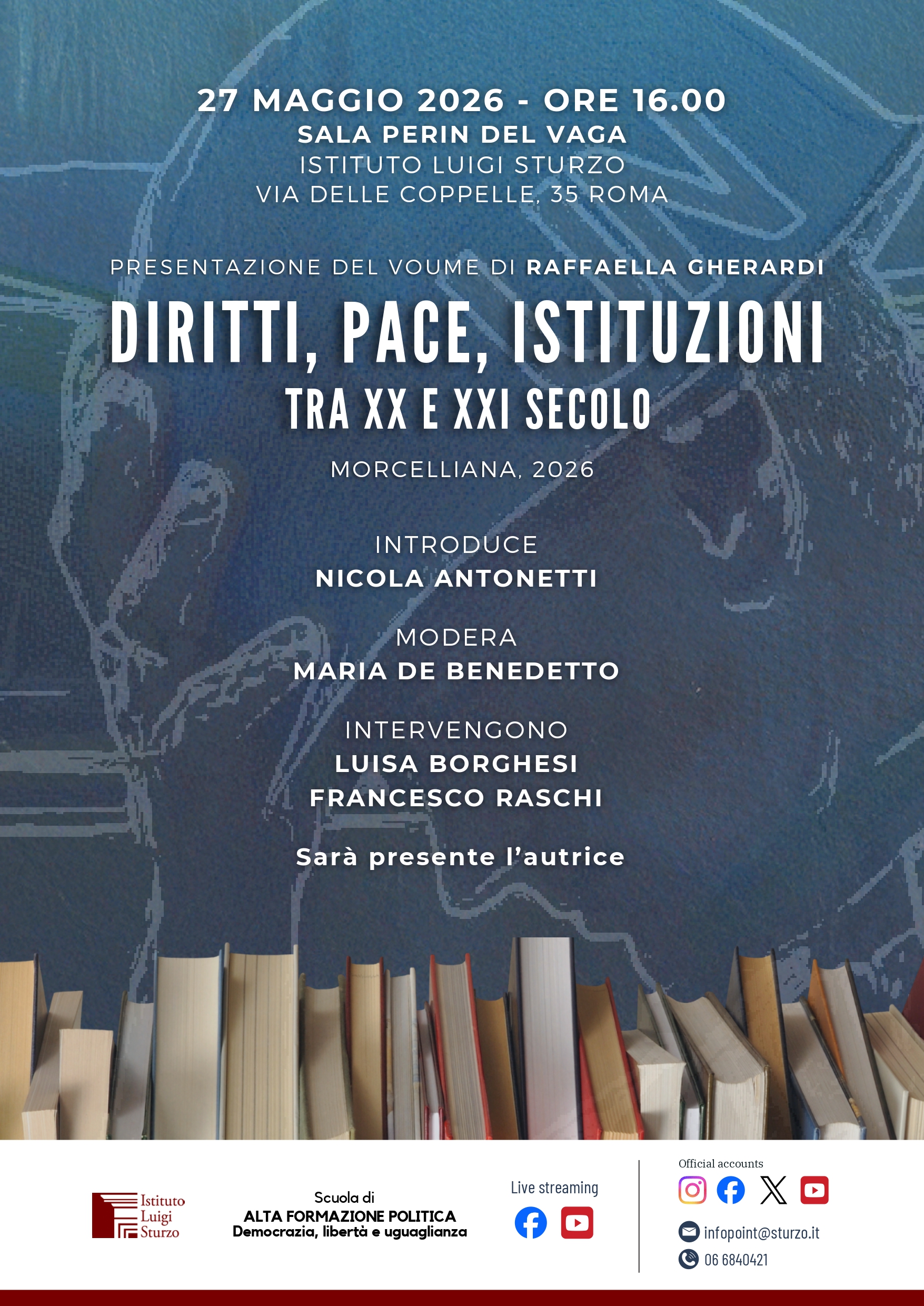 Diritti, Pace, Istituzioni. Tra XX e XXI secolo