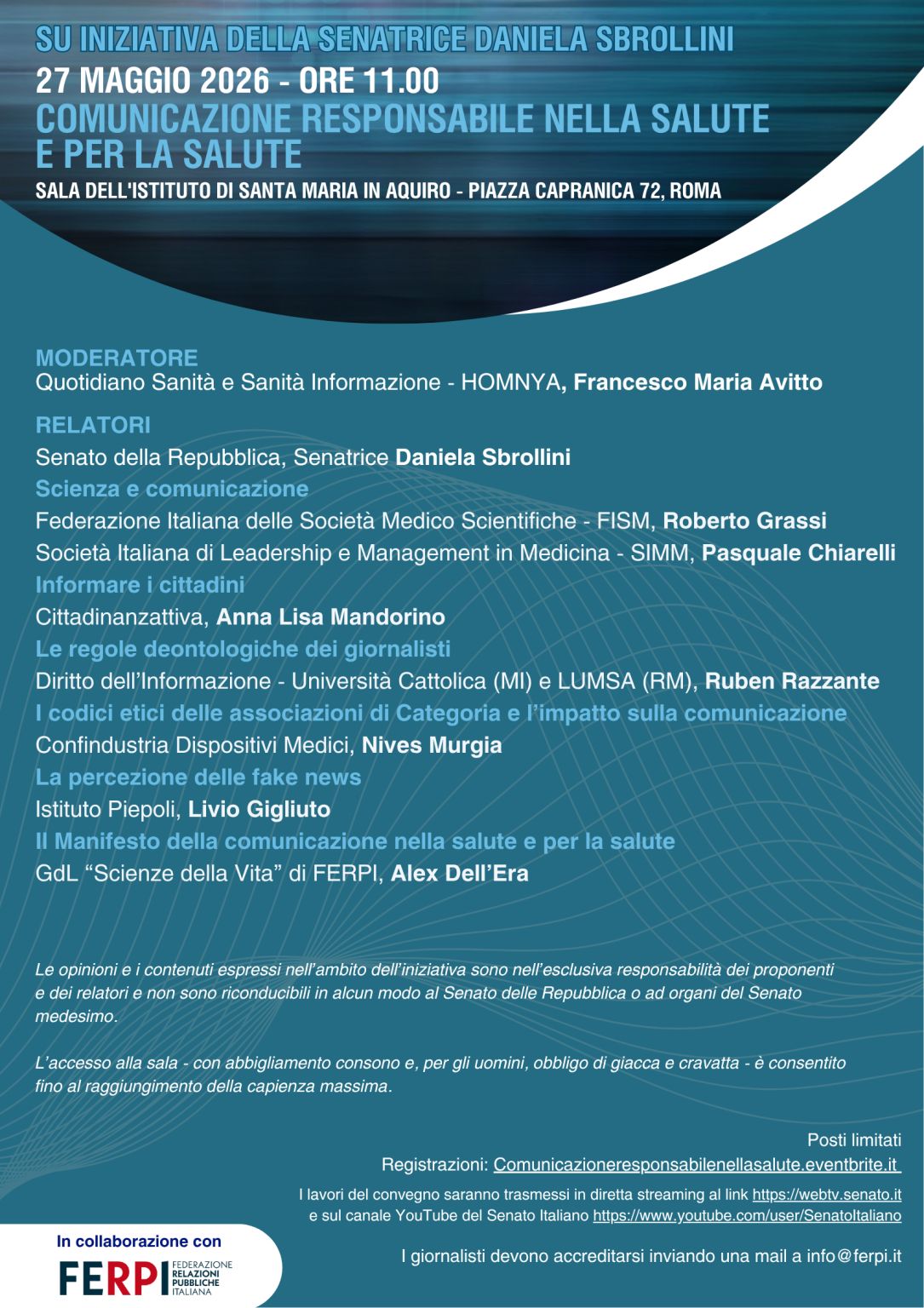 Comunicazione responsabile nella salute