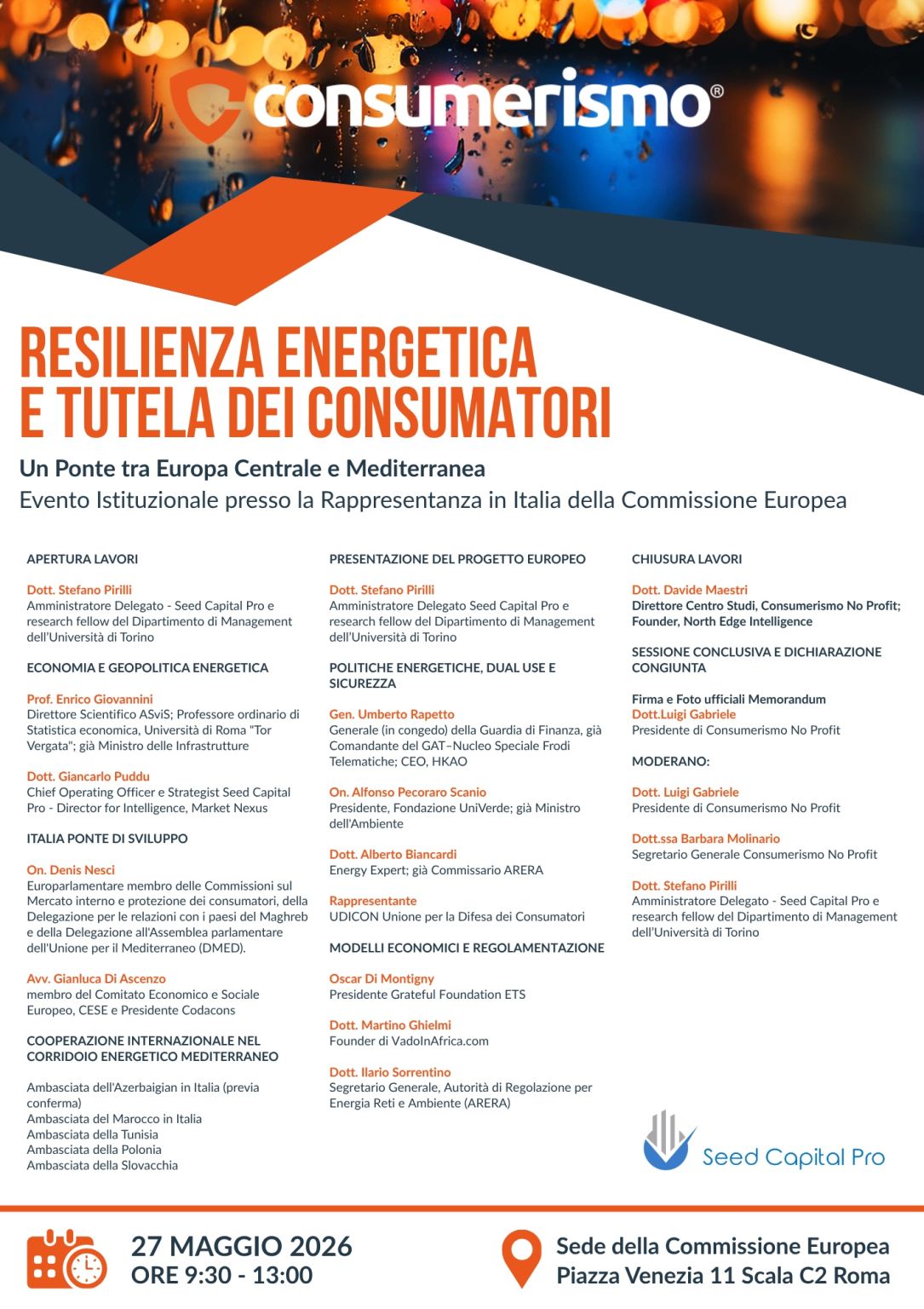 Resilienza energetica e tutela dei consumatori