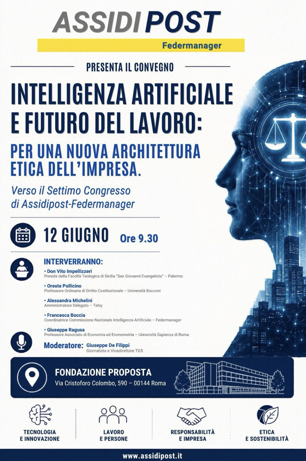 Intelligenza artificiale e futuro del lavoro: per una nuova architettura etica dell'impresa