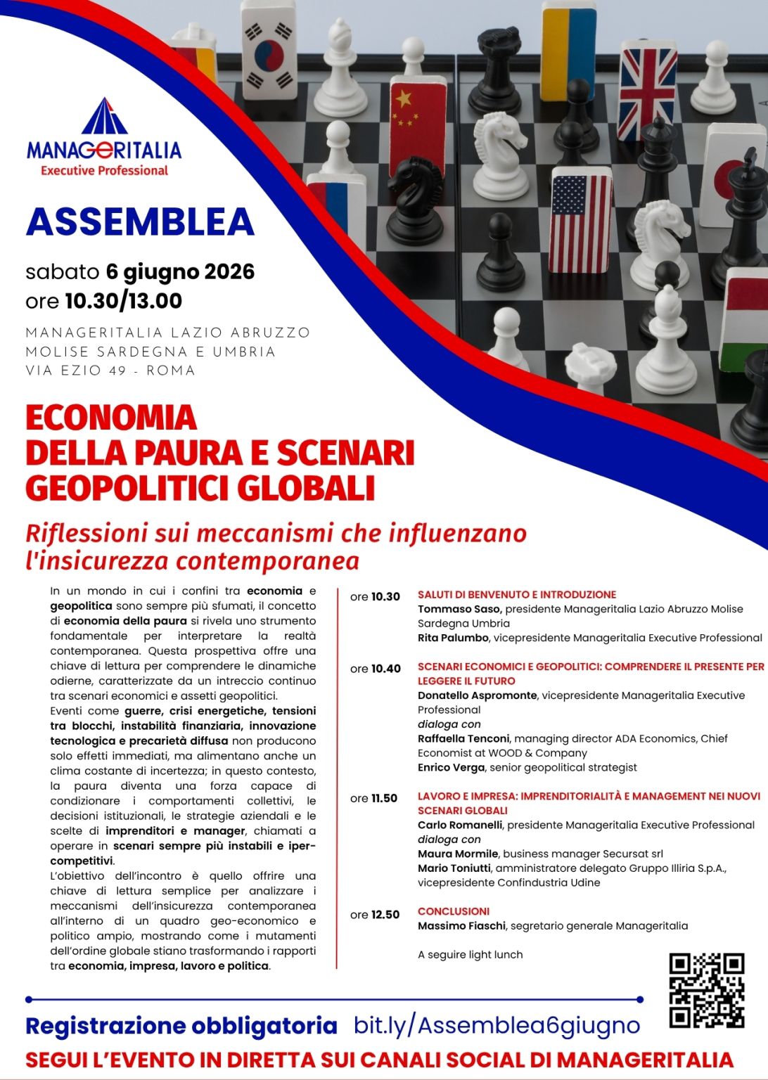 Economia della paura e scenari geopolitici globali