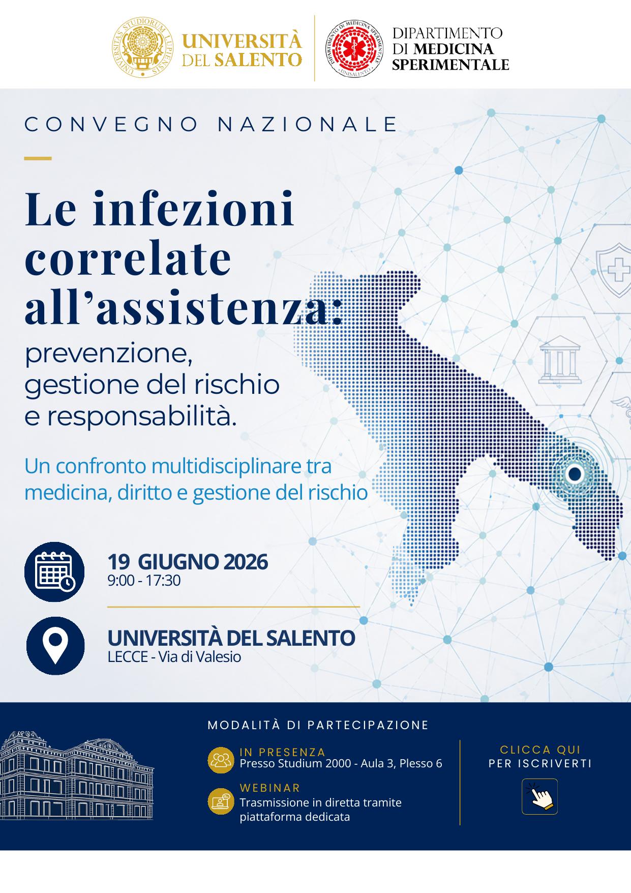 Le infezioni correlate all’assistenza. Prevenzione, gestione del rischio e responsabilità