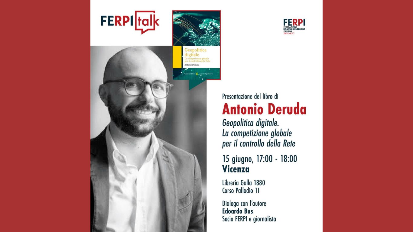 Presentazione del libro: "Geopolitica digitale. La competizione globale per il controllo della Rete"