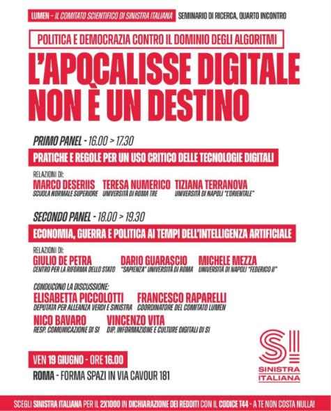 L'apocalisse digitale non è un destino