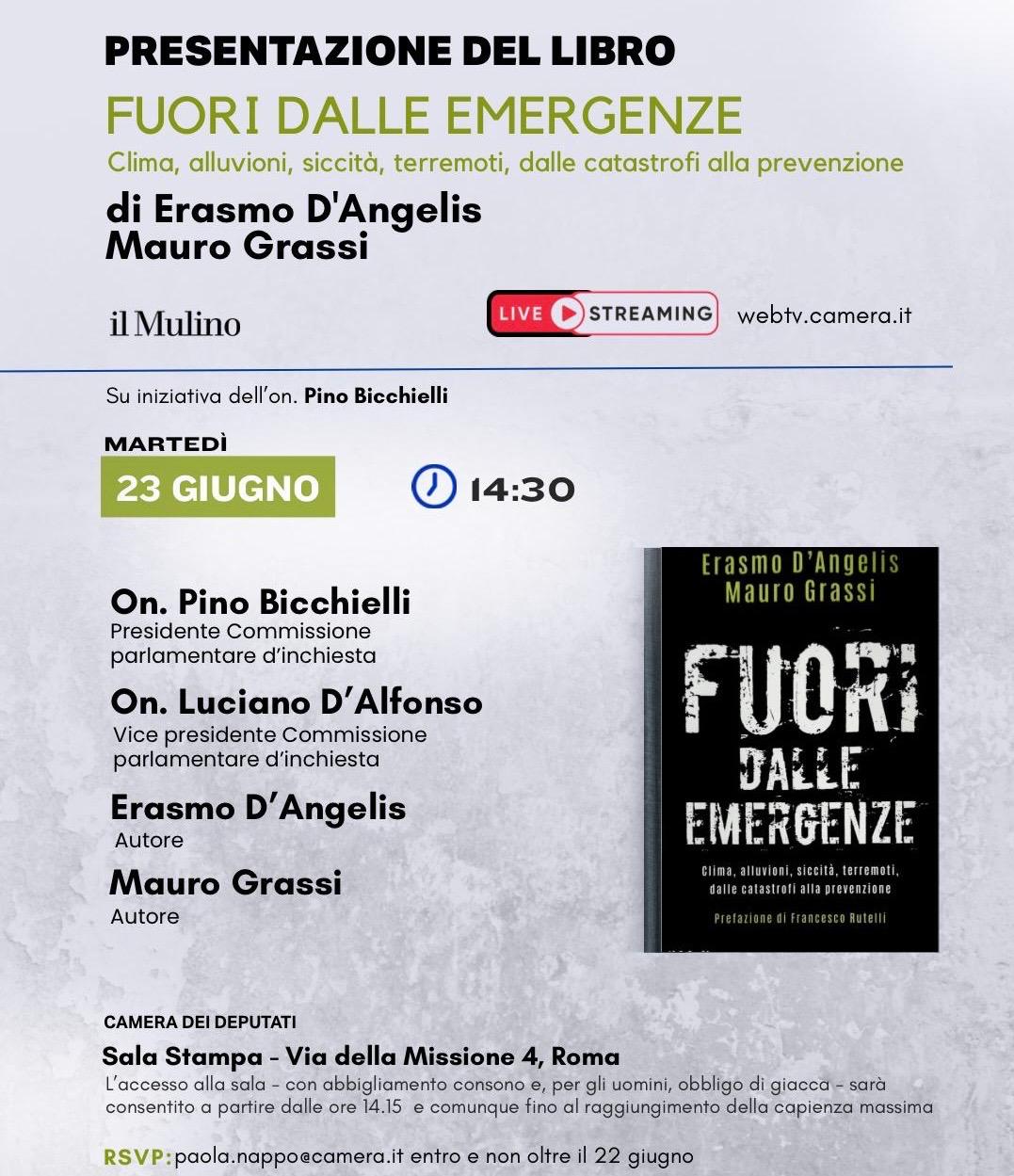 Presentazione del libro: "Fuori dalle emergenze"