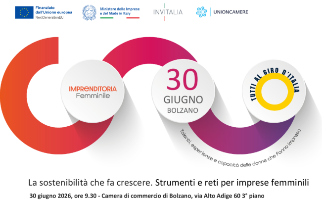 Giro d'Italia delle donne che fanno impresa