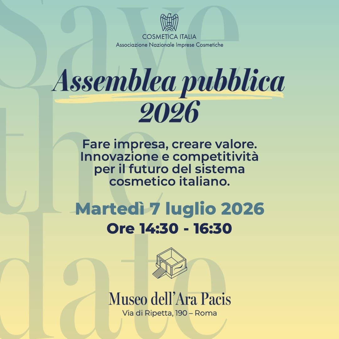 Fare impresa, creare valore. Innovazione e competitività per il futuro del sistema cosmetico italiano