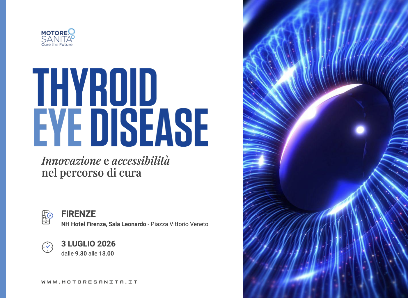 Thyroid Eye Disease: innovazione e accessibilità nel percorso di cura