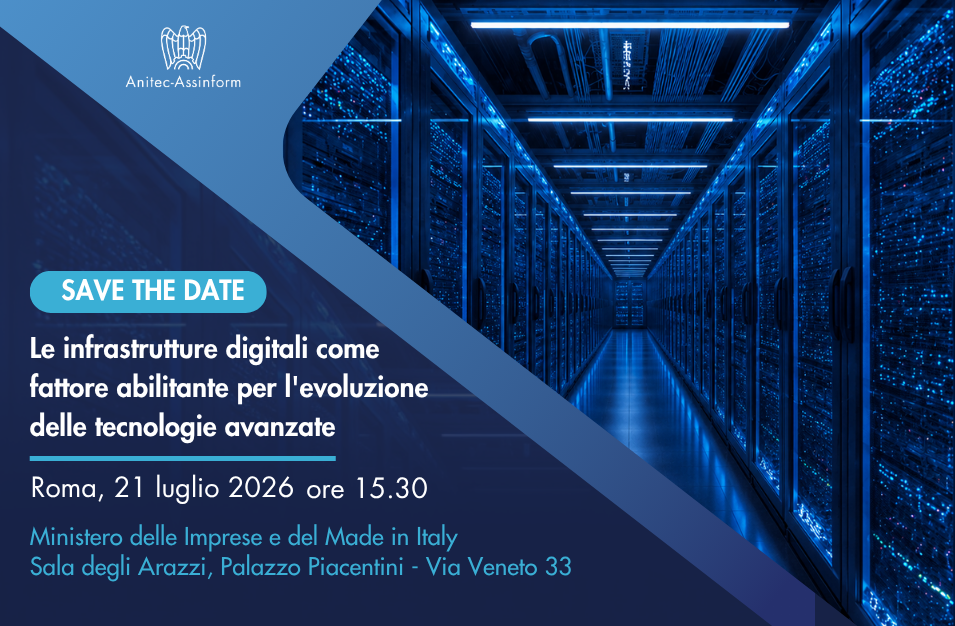 Le infrastrutture digitali come fattore abilitante per l'evoluzione delle tecnologie avanzate