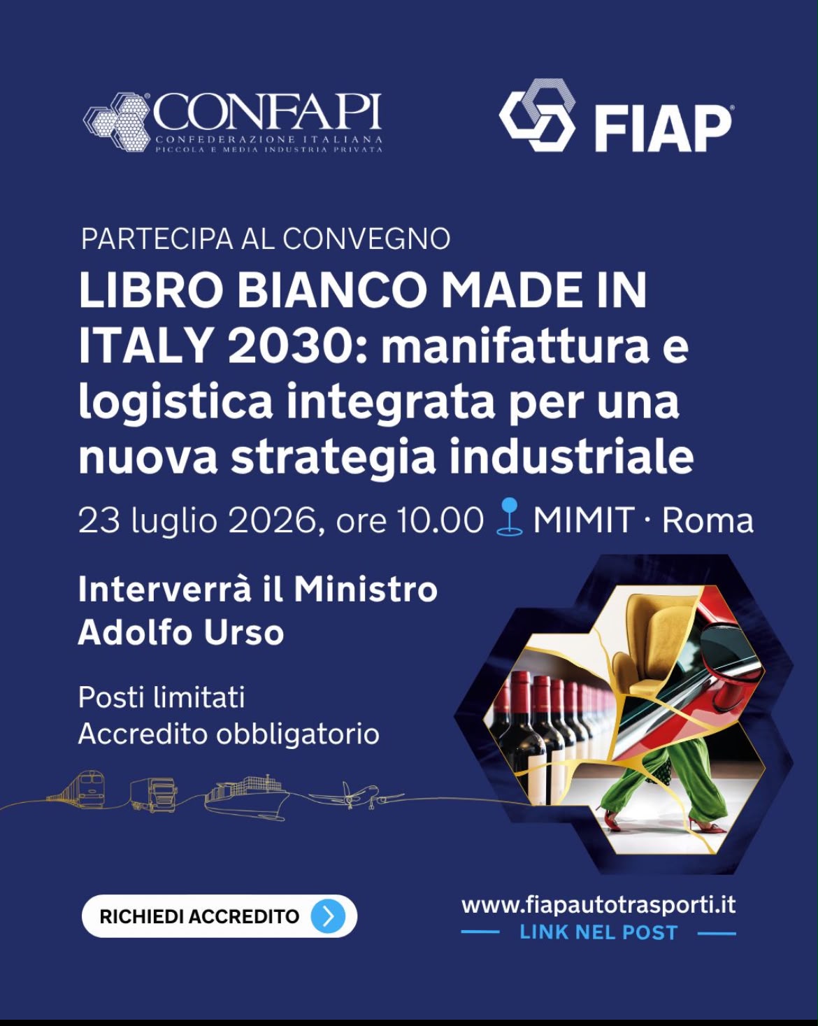 Libro bianco Made in Italy 2030: manifattura e logistica integrata per una nuova strategia industriale