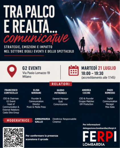 Tra palco e realtà: comunicative