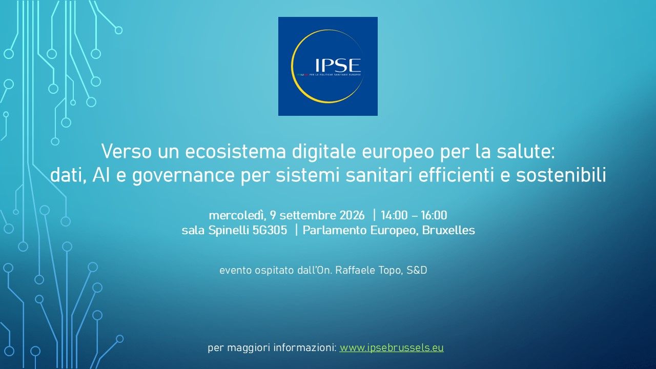 Verso un ecosistema digitale europeo per la salute