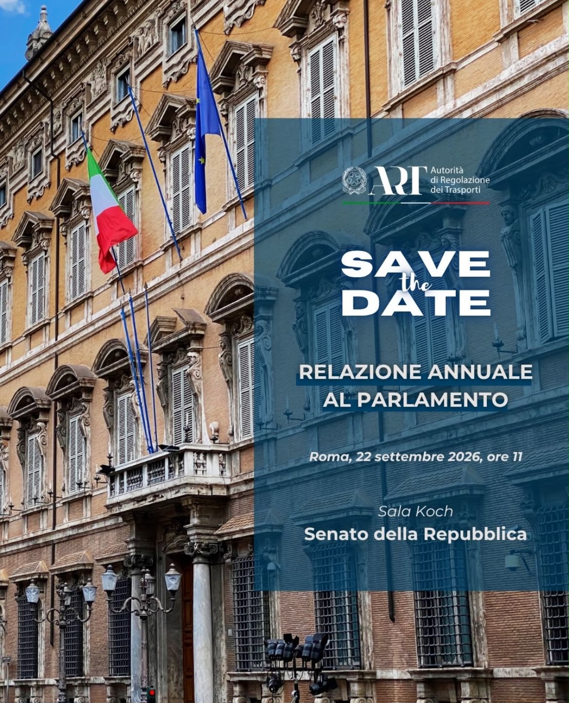 Relazione annuale al parlamento dell'Autorità di Regolazione dei Trasporti