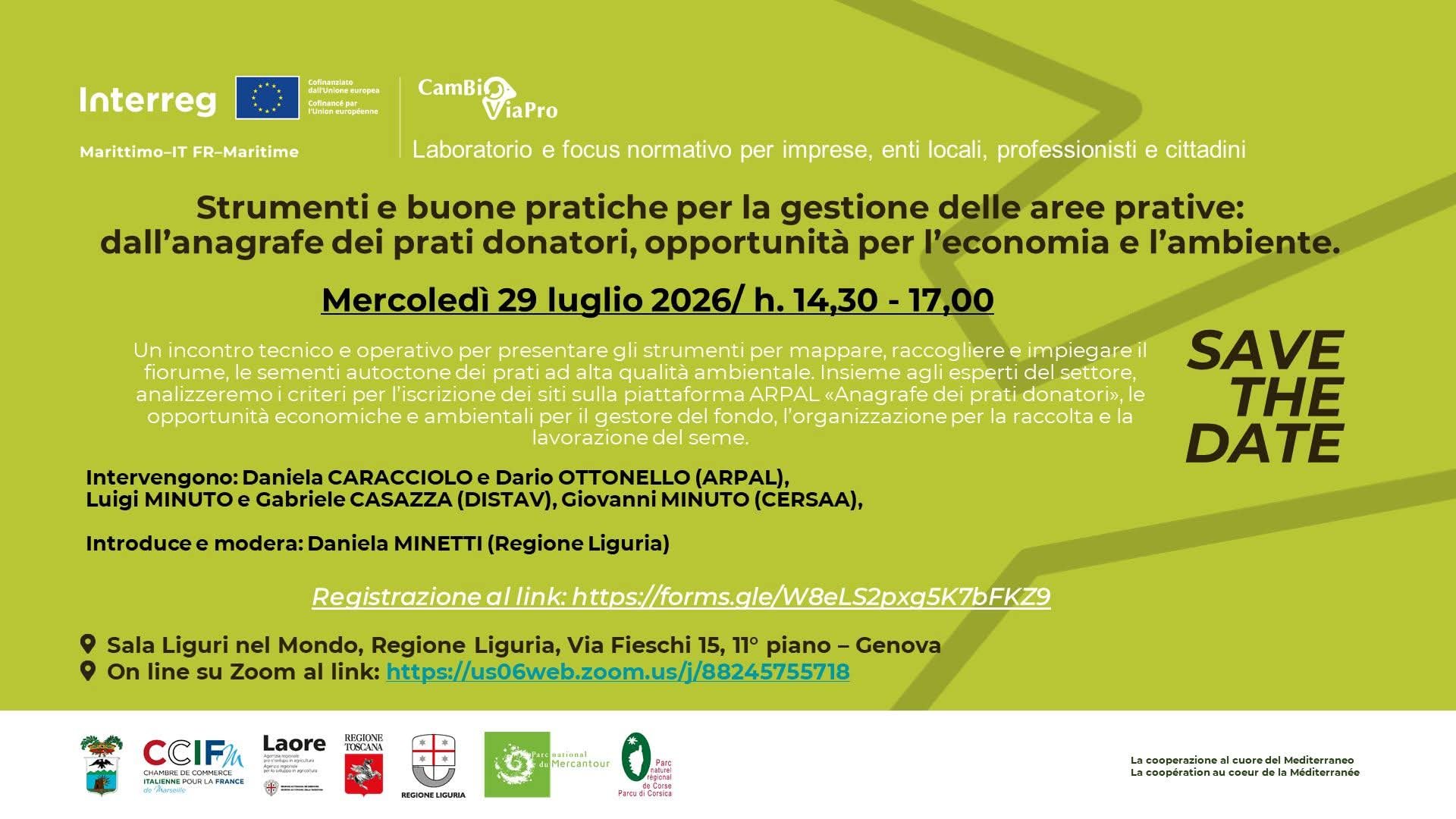 Strumenti e buone pratiche per la gestione delle aree prative