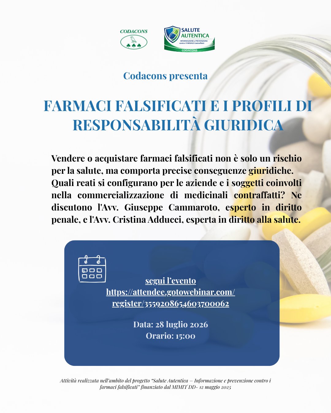 Farmaci falsificati e i profili di responsabilità giuridica