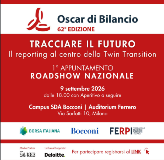 62° edizione oscar di bilancio 