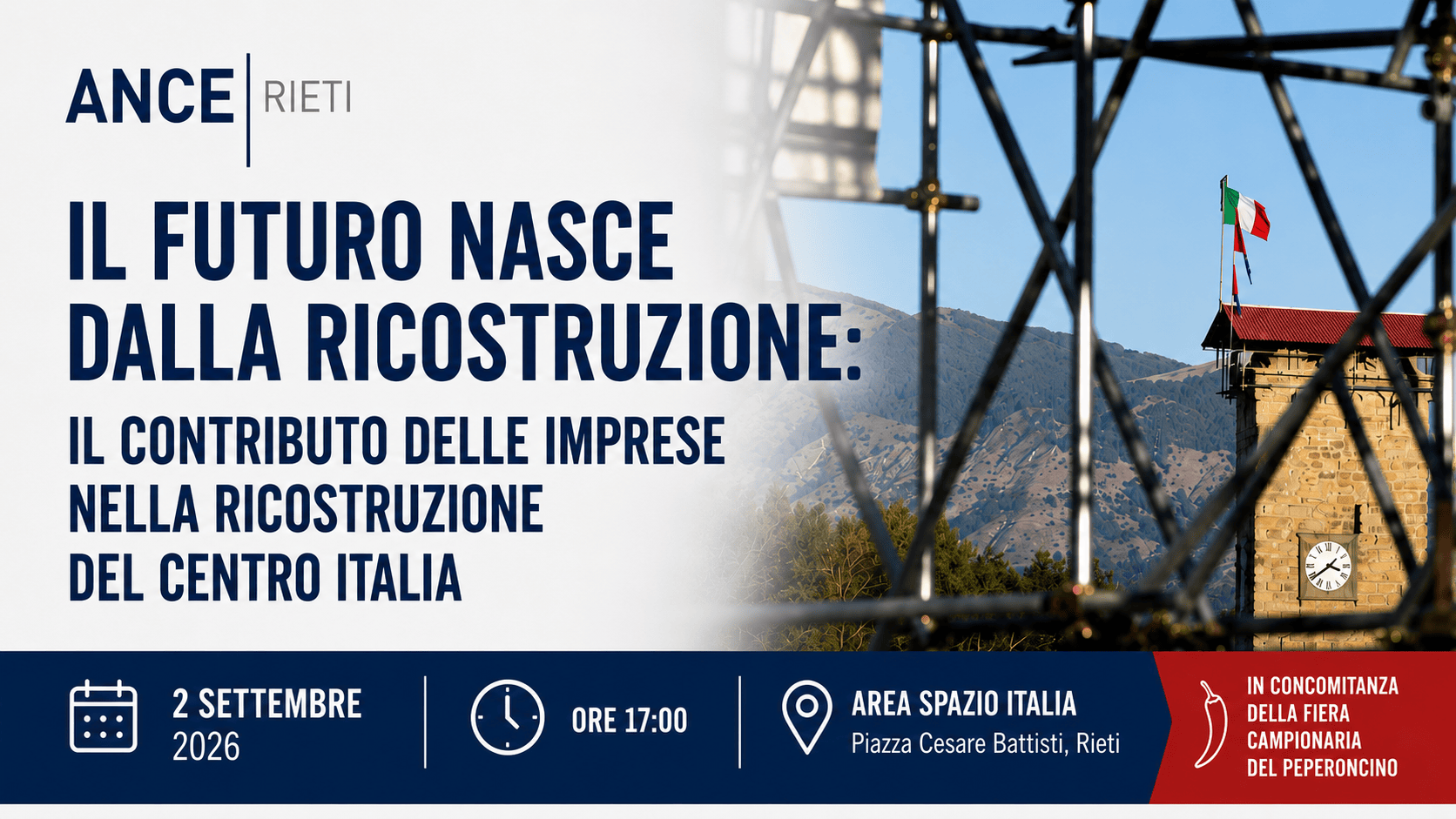 Il futuro nasce dalla ricostruzione