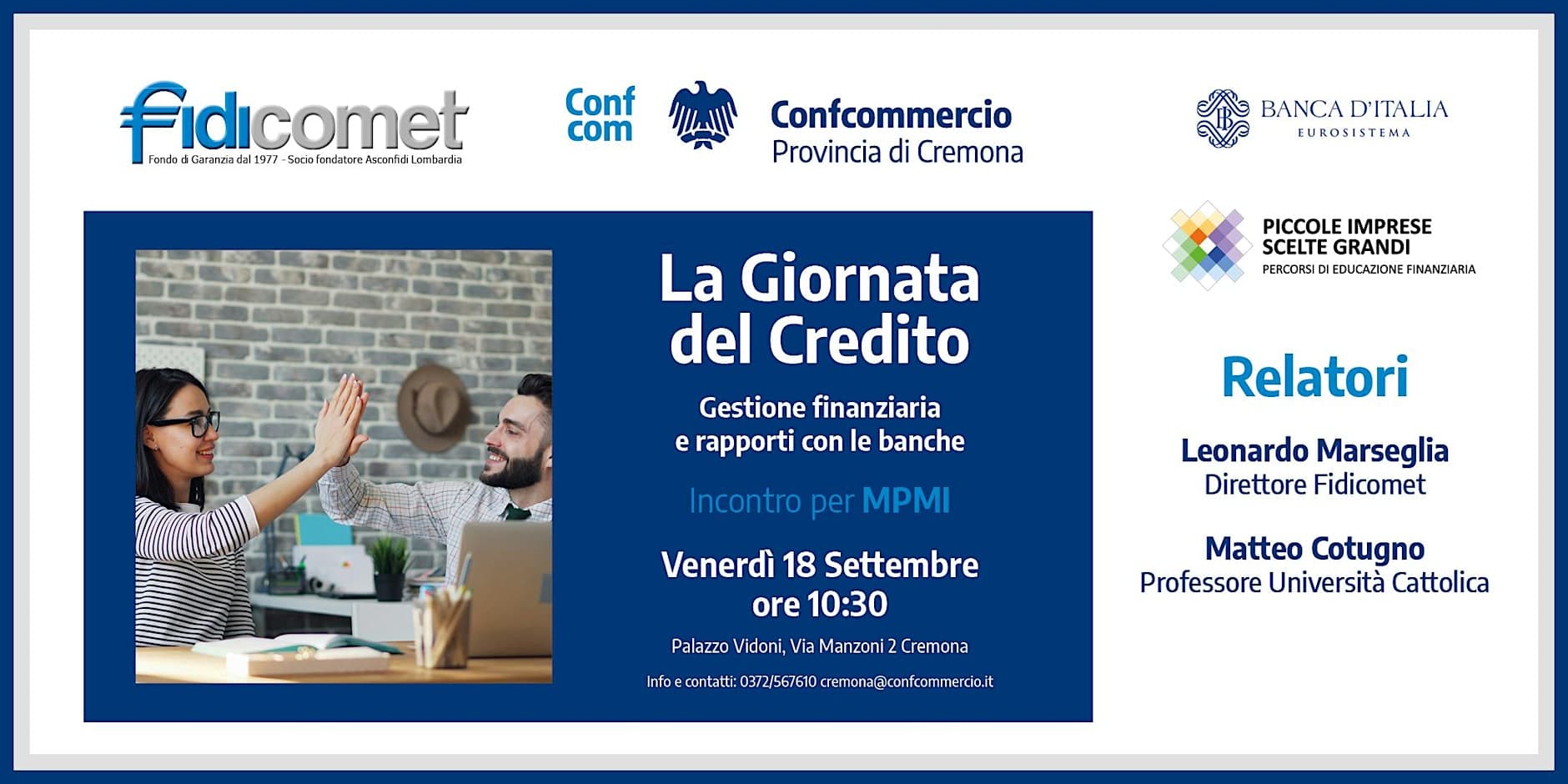 La giornata del credito