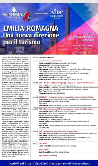 Emilia-Romagna: una nuova direzione per il turismo