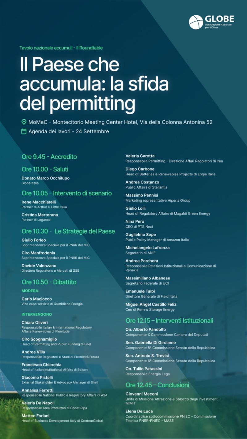 Il Paese che accumula: la sfida del permitting
