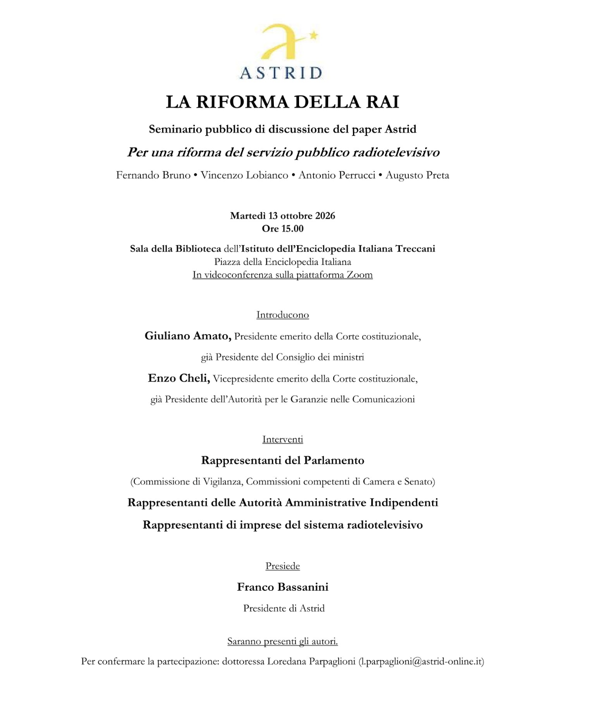 La riforma della Rai