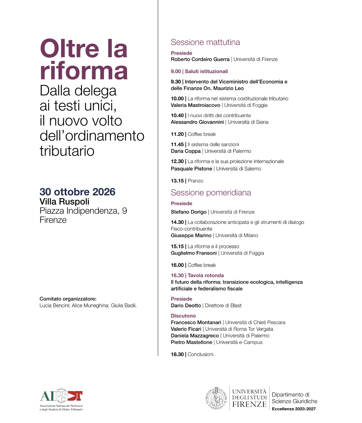 Oltre la riforma. Dalla delega ai testi unici, il nuovo volto dell’ordinamento tributario