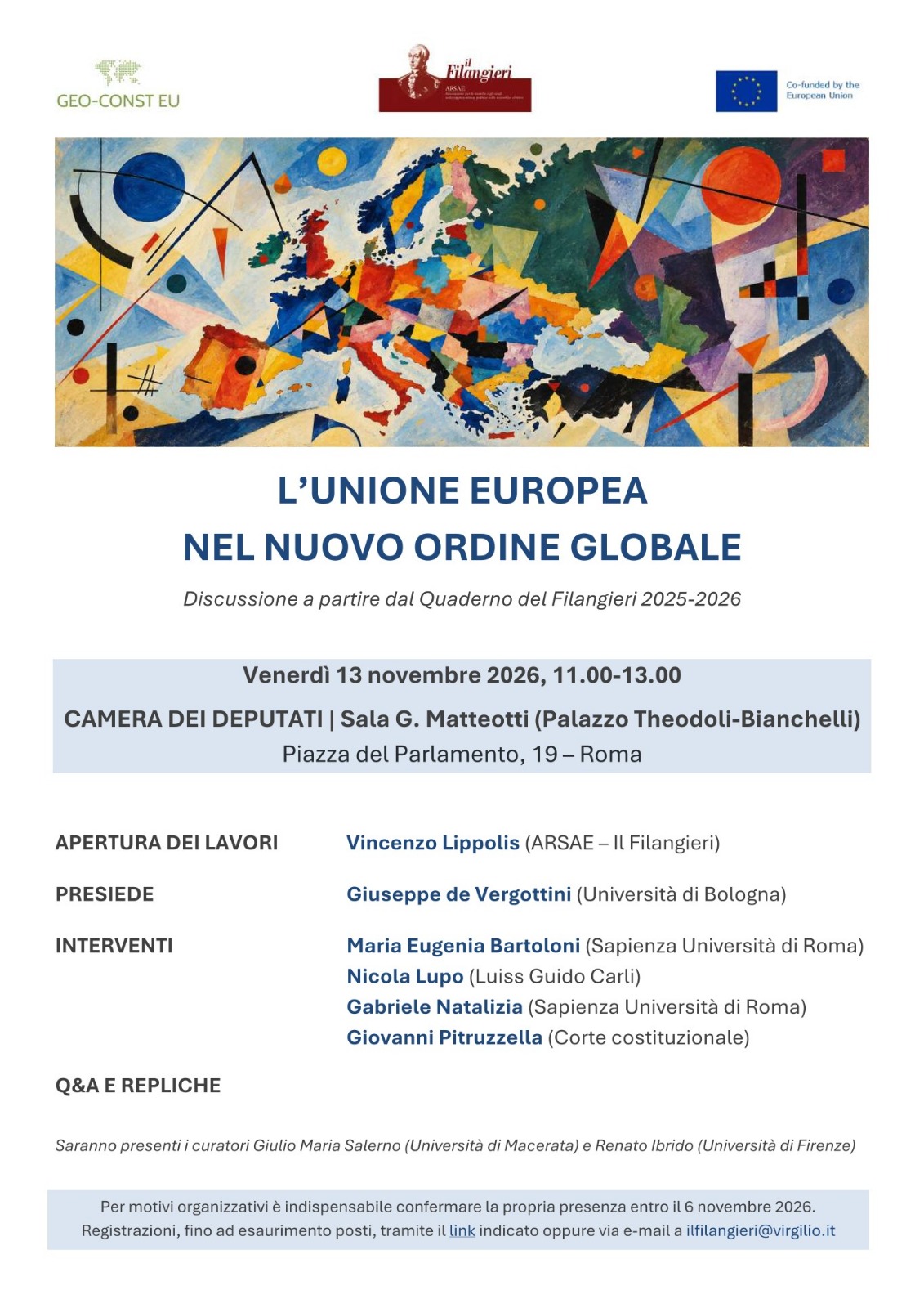 L'Unione Europea nel nuovo ordine globale